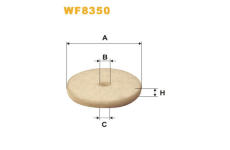 Palivový filtr WIX FILTERS WF8350