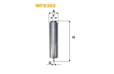 Palivový filtr WIX FILTERS WF8365