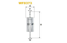 Palivový filtr WIX FILTERS WF8373