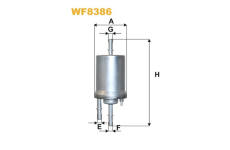 Palivový filtr WIX FILTERS WF8386