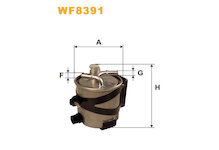 palivovy filtr WIX FILTERS WF8391