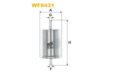 Palivový filtr WIX FILTERS WF8431