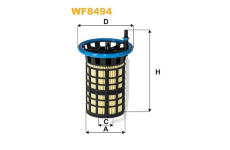 Palivový filtr WIX FILTERS WF8494