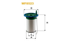 Palivový filtr WIX FILTERS WF8523