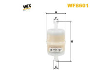 Vzduchový filtr, kompresor (nasávaný vzduch) WIX FILTERS WF8601