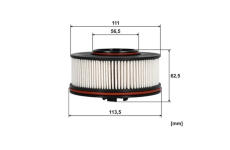 Palivový filtr WIX FILTERS WF8616