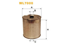 Olejový filter WIX FILTERS WL7000