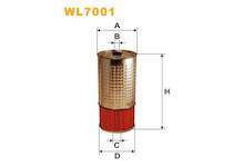 Olejový filtr WIX FILTERS WL7001