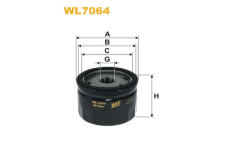 Olejový filter WIX FILTERS WL7064