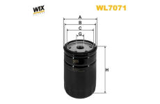 Olejový filter WIX FILTERS WL7071