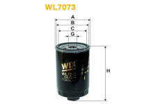 Olejový filtr WIX FILTERS WL7073