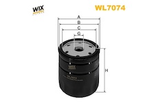 Olejový filtr WIX FILTERS WL7074