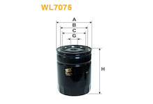 Olejový filtr WIX FILTERS WL7075
