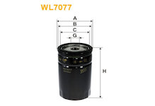 Olejový filtr WIX FILTERS WL7077