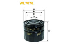 Olejový filter WIX FILTERS WL7078