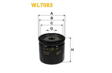 Olejový filter WIX FILTERS WL7083