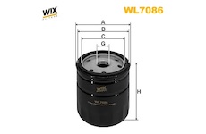 Olejový filtr WIX FILTERS WL7086