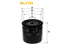 Olejový filtr WIX FILTERS WL7101