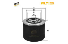 Olejový filter WIX FILTERS WL7125