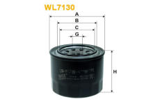 Olejový filtr WIX FILTERS WL7130