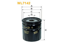 Olejový filtr WIX FILTERS WL7142