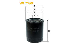 Olejový filtr WIX FILTERS WL7159