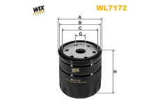 Olejový filter WIX FILTERS WL7172