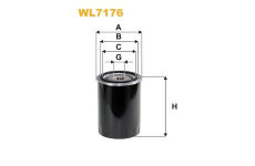 Olejový filter WIX FILTERS WL7176