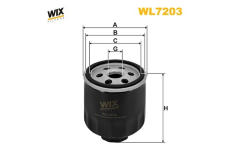 Olejový filter WIX FILTERS WL7203