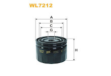Olejový filtr WIX FILTERS WL7212