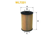 Olejový filter WIX FILTERS WL7221