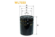 Olejový filtr WIX FILTERS WL7222
