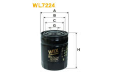 Olejový filtr WIX FILTERS WL7224
