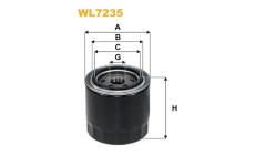 Olejový filtr WIX FILTERS WL7235