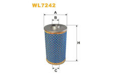 Olejový filtr WIX FILTERS WL7242