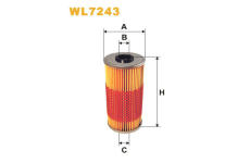 Olejový filtr WIX FILTERS WL7243