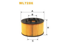 Olejový filter WIX FILTERS WL7286