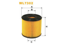 Olejový filtr WIX FILTERS WL7302