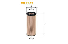 Olejový filter WIX FILTERS WL7303