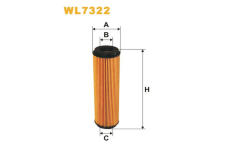Olejový filtr WIX FILTERS WL7322