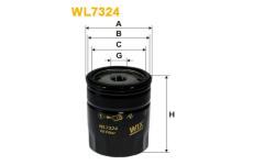 Olejový filter WIX FILTERS WL7324