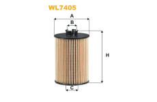 Olejový filtr WIX FILTERS WL7405