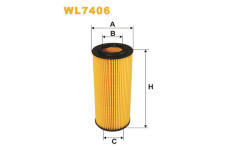 Olejový filtr WIX FILTERS WL7406