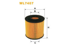 Olejový filtr WIX FILTERS WL7407
