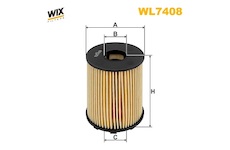 Olejový filtr WIX FILTERS WL7408