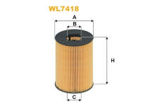 Olejový filter WIX FILTERS WL7418