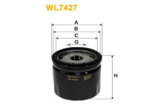 Olejový filtr WIX FILTERS WL7427