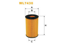 Olejový filtr WIX FILTERS WL7430
