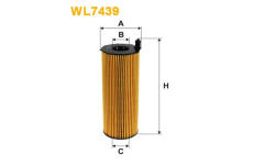 Olejový filtr WIX FILTERS WL7439