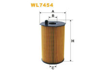 Olejový filtr WIX FILTERS WL7454